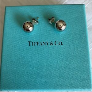 Tiffany & Co. Sterling Silver Ball Earrings